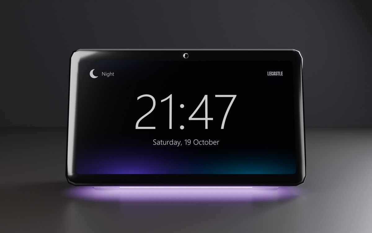 The Clock page: 21:47, Saturday 19 October, a moon for the night